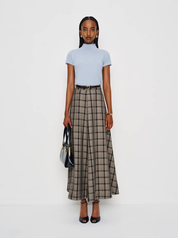 First Light Skirt - Plaid